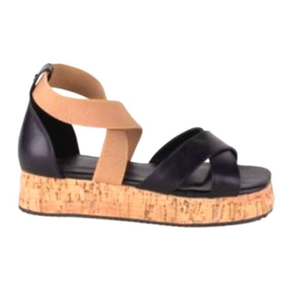 NIB Gloria Vanderbilt wedges sandals sz 8 - Picture 1 of 4